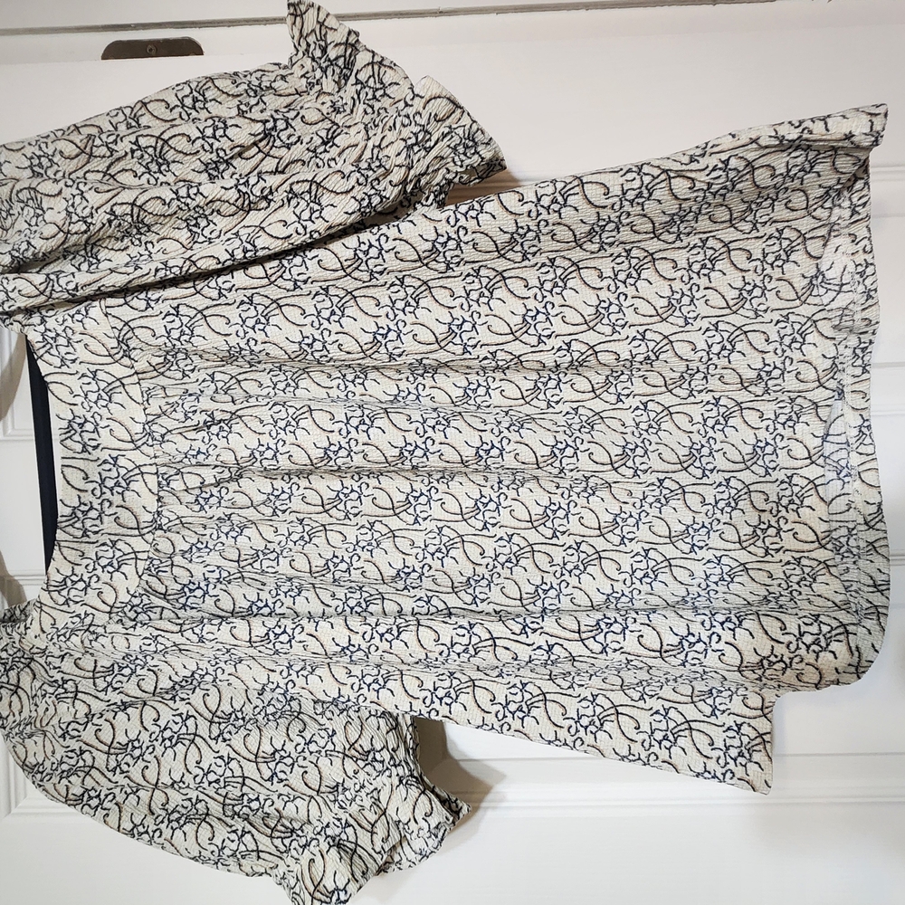 Ann Taylor Casual Patterned Blouse